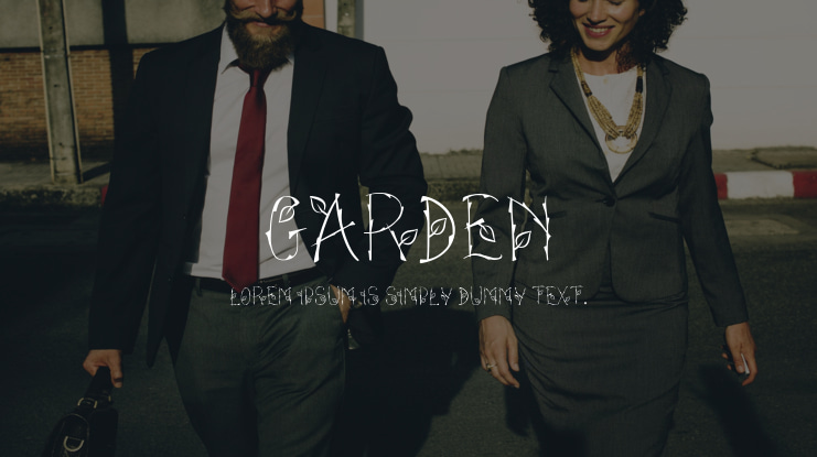 Garden Font