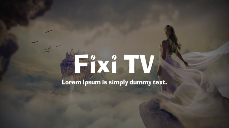 Fixi TV Font