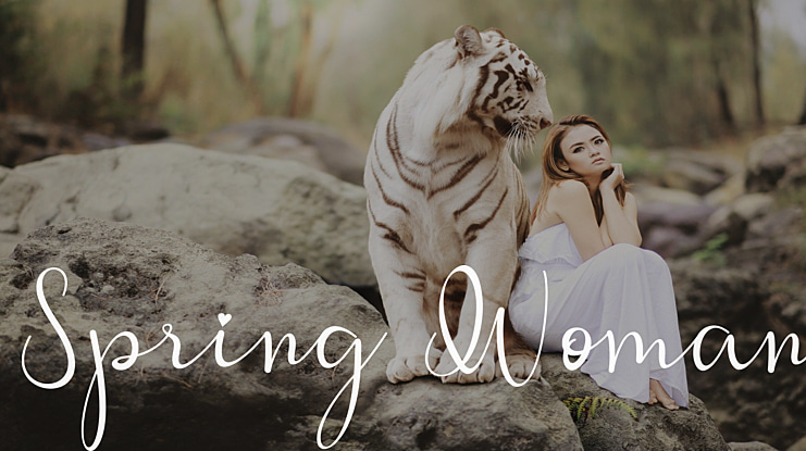 Spring Woman Font