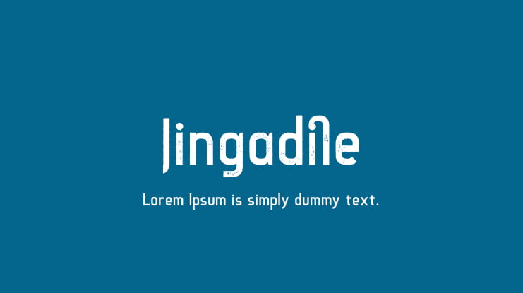 Jingadile Font