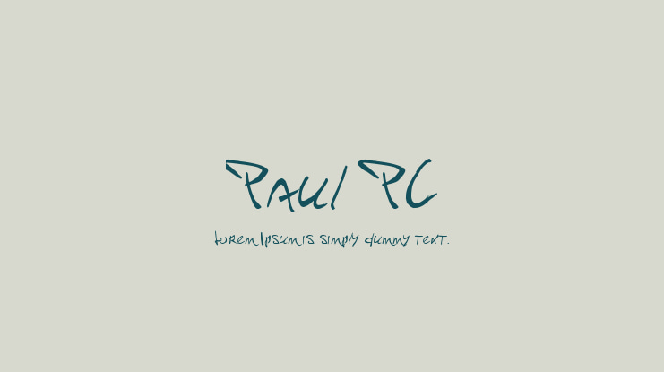 Paul PC Font