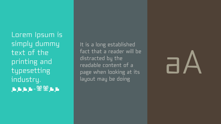 Axial cut Font Family