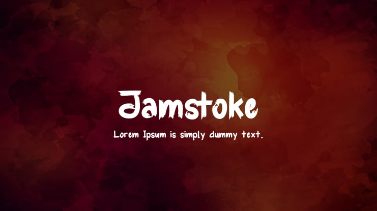Jamstoke Font Family