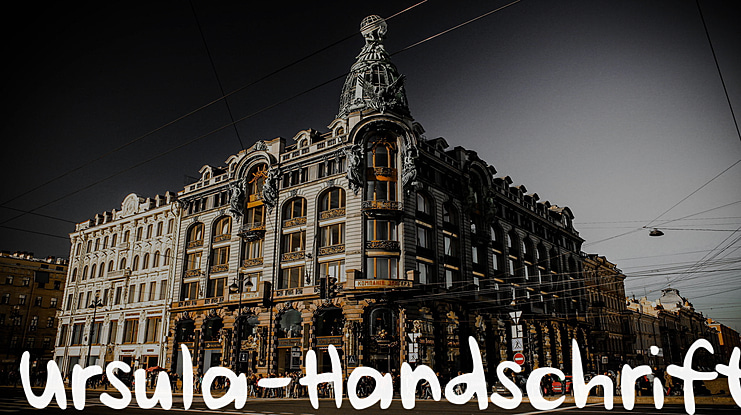 Ursula Handschrift Font
