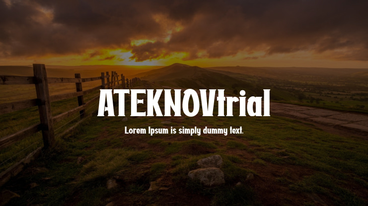 ATEKNOVtrial Font