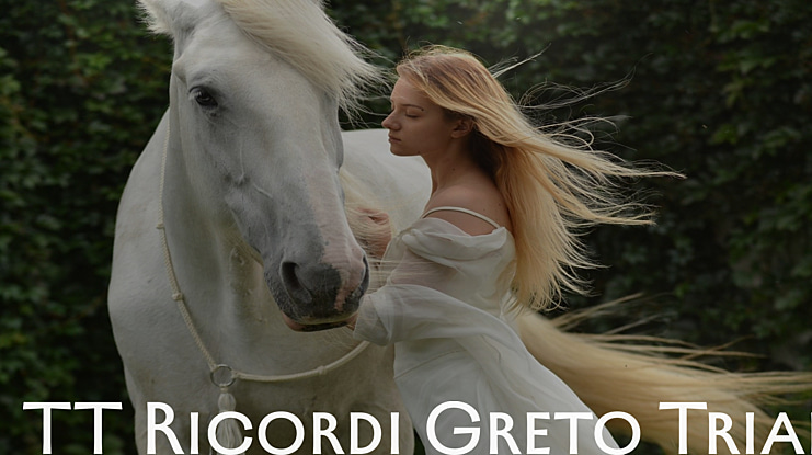 TT Ricordi Greto Trial Font Family