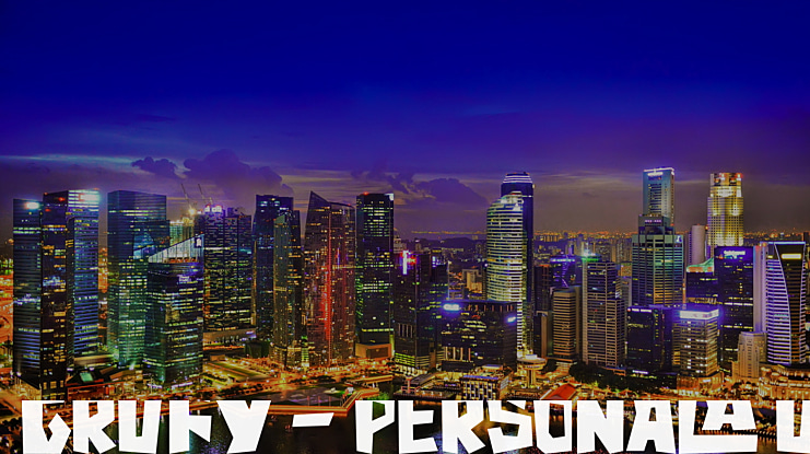 Grufy - Personala use only Font