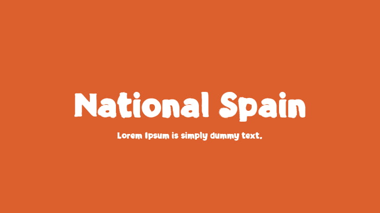 National Spain Font