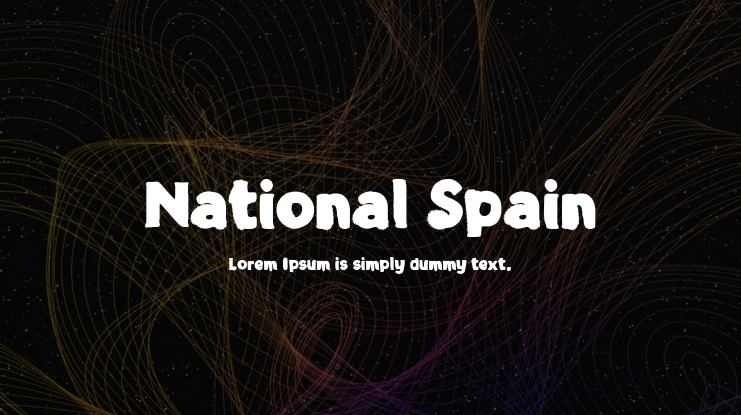National Spain Font