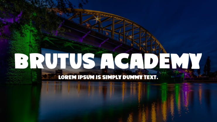 Brutus Academy Font