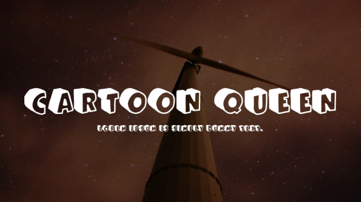 Cartoon Queen Font