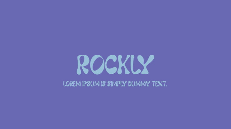 Rockly Font