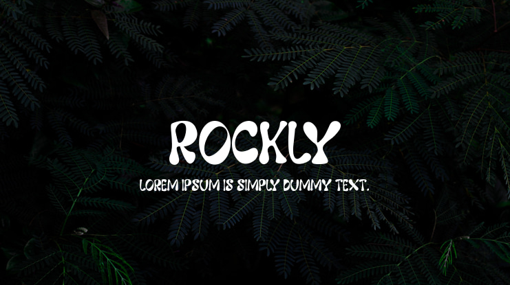 Rockly Font