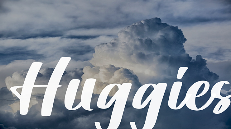 Huggies Font