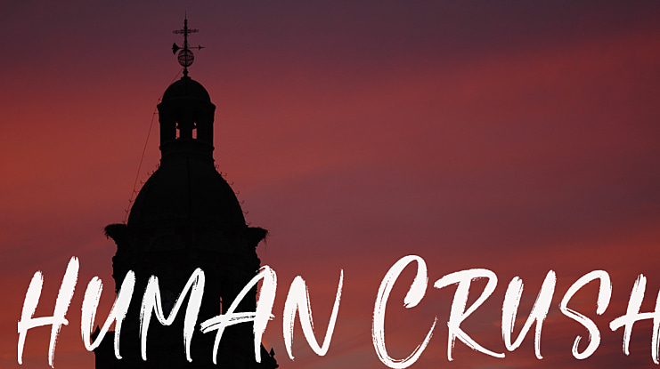 Human Crush Font