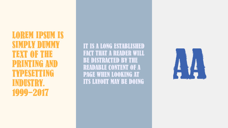 American Western Font