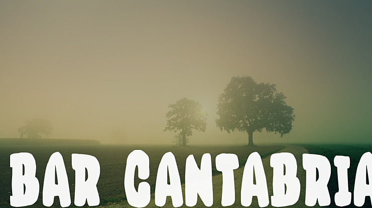 Bar Cantabria Font