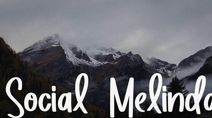 Social Melinda Font