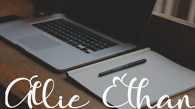 Allie Ethan Font