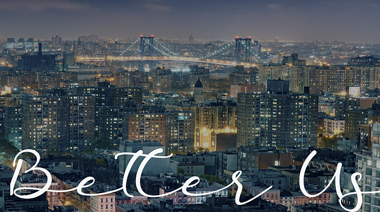 Better Us Font