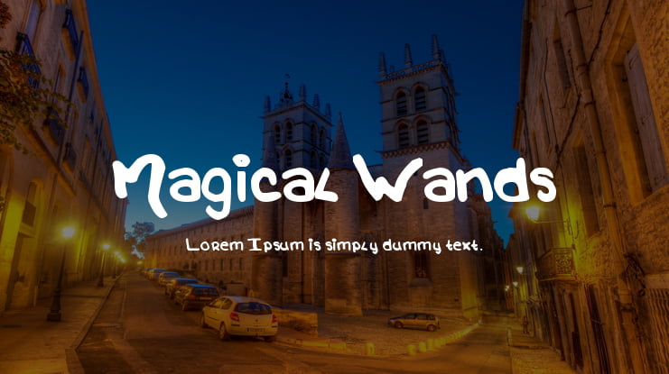Magical Wands Font