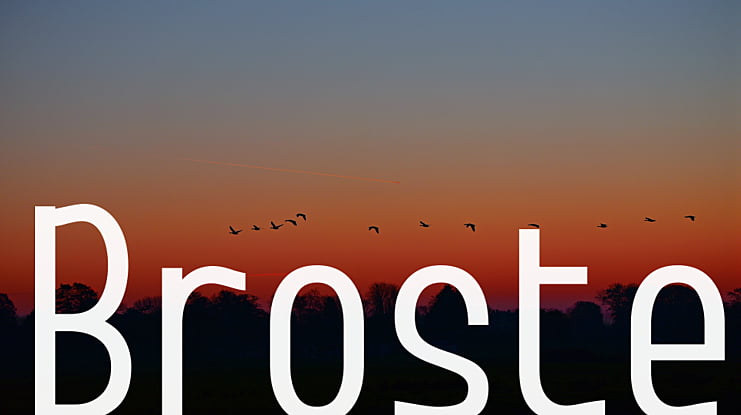 Brostel Font