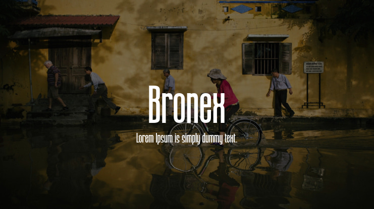 Bronex Font