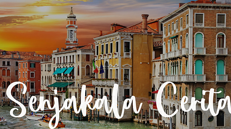 Senjakala Cerita Font