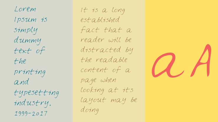 Feltpen Font