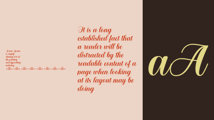 London Boutique PERSONAL USE Font