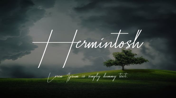 Hermintosh Font