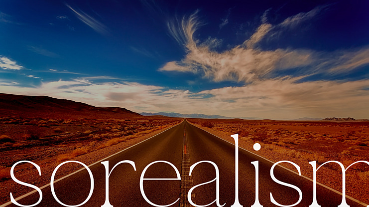 sorealism Font