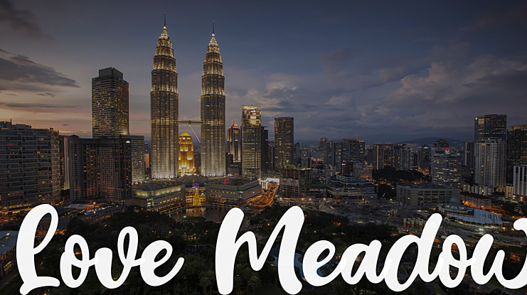 Love Meadow Font