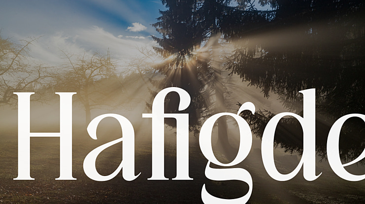 Hafigde Font