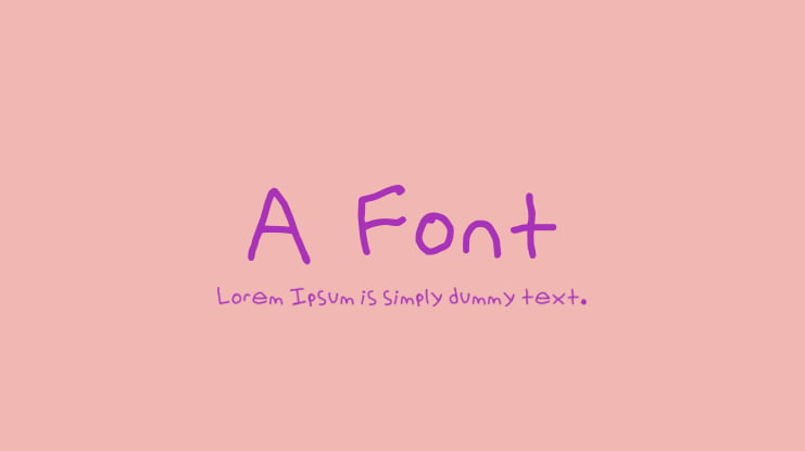 A-Font