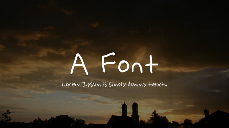 A-Font