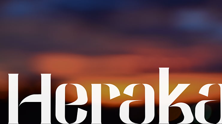 Heraka Font