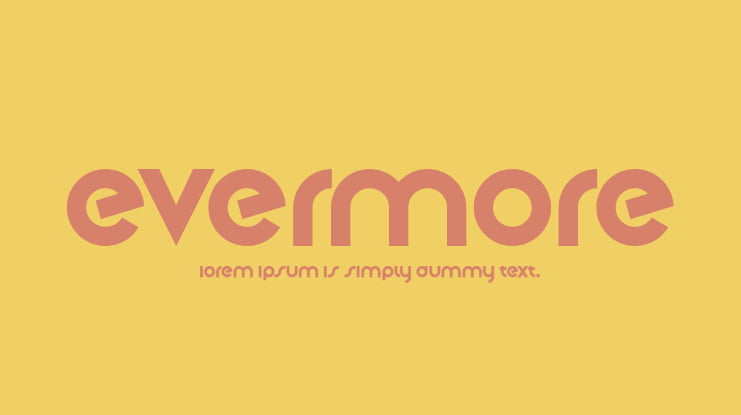 Evermore Font Family