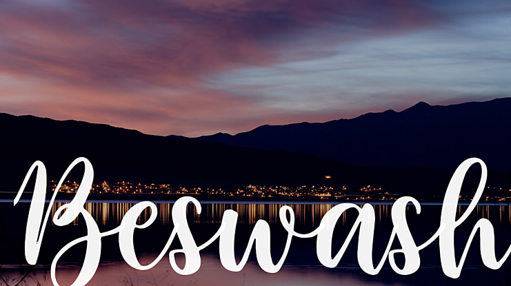 Beswash Font