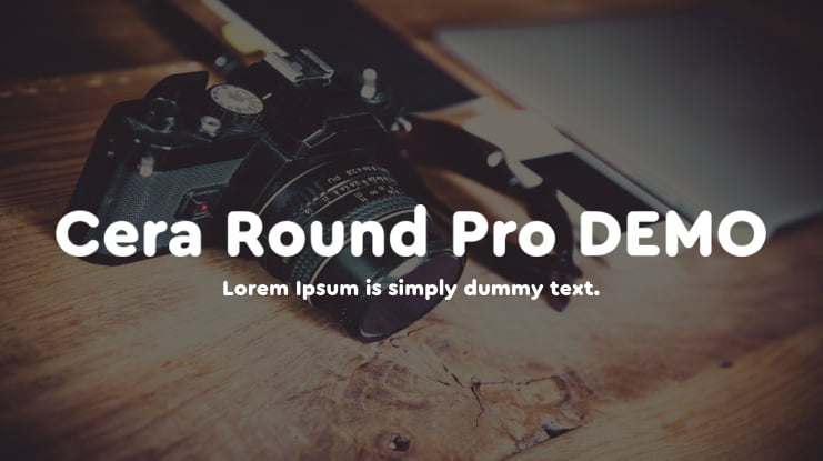 Cera Round Pro DEMO Font Family