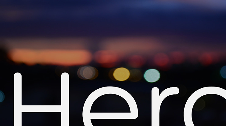 Hero Font Family