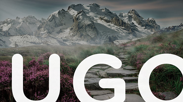 UGO Sans Rounded Font Family