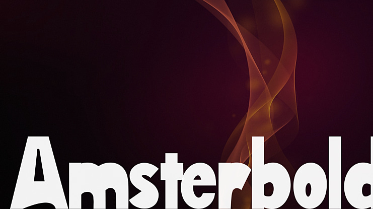 Amsterbold Font