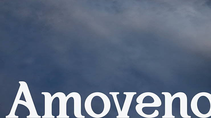 Amoveno Font
