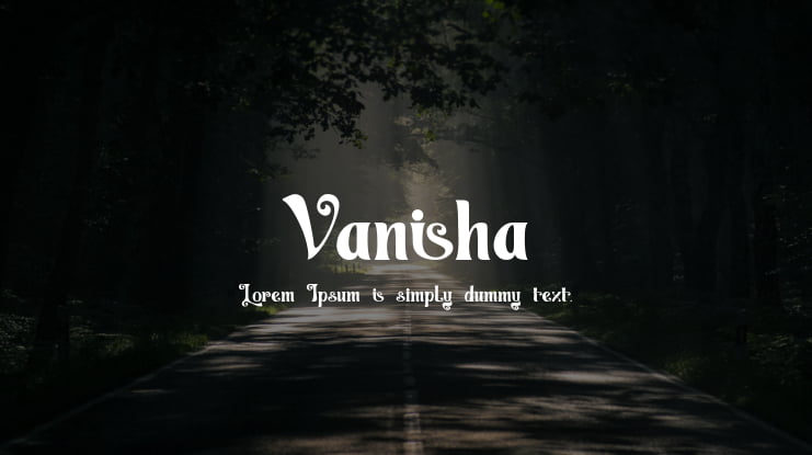Vanisha Font