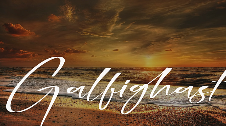 Galfighast Font