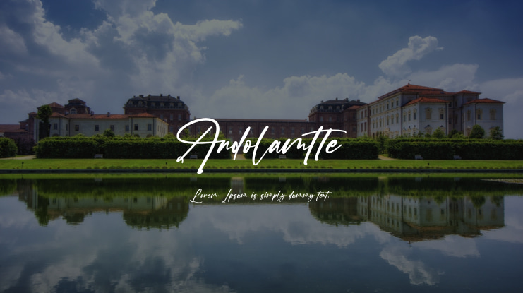 Andolamtte Font