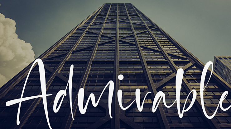 Admirable Font