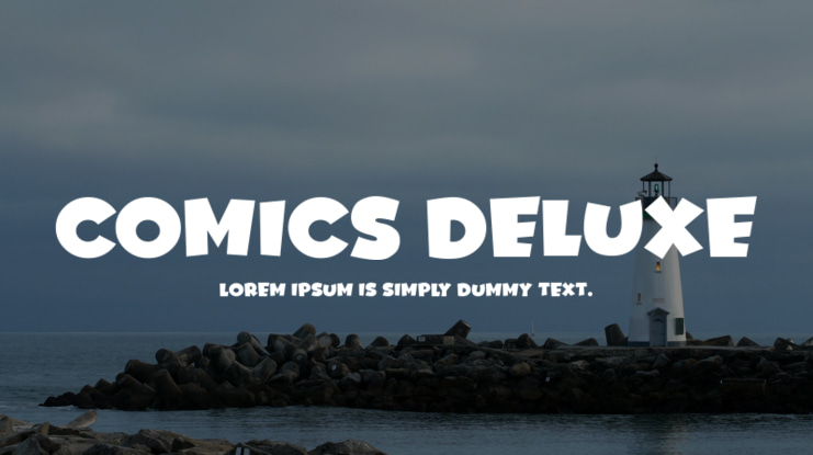 Comics Deluxe Font Family
