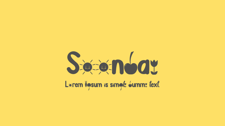 Soonday Font